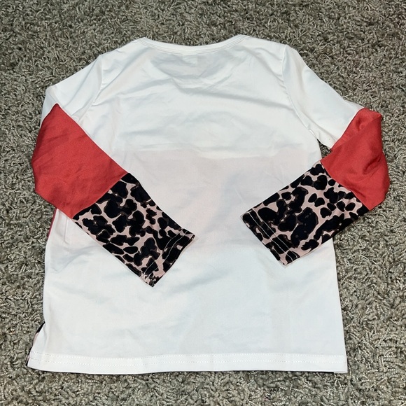 Girls Mixed Print Long Sleeve Tee (6) - Picture 6 of 6